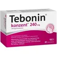 Produktbild: Tebonin Konzent 240mg Filmtabletten 80 St.