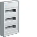 Produktbild: Hager VA36CN Volta Kleinverteiler, Aufputz, 3-reihig, 36 PLE, IP30, ohne Tür, we