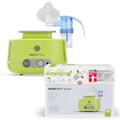 Produktbild: PARI BOY Junior Inhalationsgerät für Kinder – Inhalator Vernebler mit PIF-Control zur Feuchtinhalation ab den ersten Lebensmonat und für Kleinkinder, Kurze Inhalationszeiten bei hoher Lungendeposition