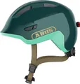 Produktbild: Abus 67710 Kinderhelm - SMILEY 3.0 ACE LED ROYAL GREEN S