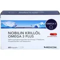 Produktbild: Nobilin Krillöl Omega 3 Plus, 60 St KAP