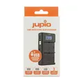 Produktbild: Jupio Ladegerät Doppel für Nikon EN-EL15 (A) USB - LCD