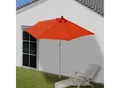 Produktbild: Sonnenschirm halbrund Lorca, Halbschirm Balkonschirm, UV 50+ Polyester/Alu 3kg ~ 300cm terracotta ohne Ständer
