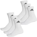 Produktbild: 2 X Adidas Sport Freizeit Crew Socken 2 X 3er Pack Weiß DZ9356 White 6 Stück NEU