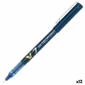 Produktbild: Flüssigtintenstift Pilot V-7 Hi-Tecpoint Blau 0,5 mm [12 Stück]