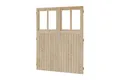 Produktbild: Gartenhaus Tür Doppelflügeltür 164x180 cm Holztür Einbautür Gartenhaustür