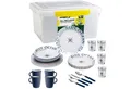Produktbild: BRUNNER Geschirr-Set BRUNNER Melamin Campinggeschirr Set BLUE OCEAN (8, 12, 16, 36-Teile) (36-tlg)