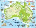 Produktbild: Puzzle - Australien (physisch) | Spiel | Deutsch (2024) | Larsen