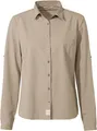 Produktbild: VAUDE Womens Rosemoor LS Shirt IV linen - Größe 36 Damen