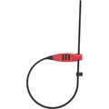Produktbild: Abus Kombinationsschloss Kabel CombiFlex TravelGuard rot 45 cm für Fahrräder.