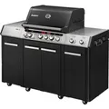 Produktbild: Enders Gasgrill Uniq Pro 3 IK Kitchen Cruster 120 cm x 147 cm Schwarz-Edelstahl