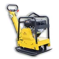 Produktbild: BAMATO Rüttelplatte R-165RV mit Vor- und Rücklauf | inkl. Zubehör | Verdichtungsdruck 30,5 kN | 8 PS Leistung | Verdichtungstiefe 500mm | Verdichter Rüttler Vibrationsplatte | Baustelle & Heimwerker