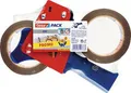 Produktbild: TESA Packband-Abroller 57108-00-01 Braun Rollenbreite (max.): 50mm Rollenlänge (max.) 66m Mit Klingenschutz