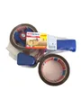 Produktbild: Tesa Packband Abroller Handabroller mit 2 Rollen Paketband starkes Klebeband Neu