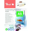 Produktbild: Peach Laminierfolie A5 | 80 mic | 100 St. | matt | beschreibbar | Premiumqualität für beste Laminierergebnisse | geeignet für alle Laminiergeräte | S-PP580-30
