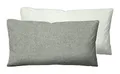 Produktbild: biberna 0840500 Melange-Flanell Kopfkissenbezug sturmgrau 1x 40x80 cm