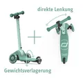 Produktbild: Scoot and Ride Highwaykick 3S mit LED Räder Roller 3 bis 6 Jahre - Farbe forest