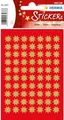 Produktbild: HERMA 3933 10x Sticker DECOR Sterne 8-zackig, gold Ø 10 mm