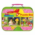 Produktbild: Schmidt Spiele Bibi Blocksberg, Puzzle-Box im Metallkoffer, Puzzle, Kinderpuzzle