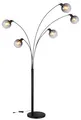 Produktbild: Globo 5-flg Bogenlampe Seymour