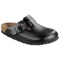 Produktbild: Birkenstock - Boston Natural Leather - Sandalen 36 - Regular | EU 36 schwarz