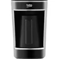 Produktbild: Beko TKM 2341 Mokka-Kaffeemaschine, bis zu 5 Tassen, Cooksense, schaumiger, türkischer Kaffee, Anti-Spill, One-Touch-Bedienung, Schwarz - Schwarz