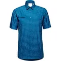 Produktbild: Mammut Lenni Shirt Herren Kurzarmhemd deep ice-marine S