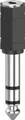 Produktbild: Hama 00205194 Kabeladapter 3.5mm 6.3mm Schwarz - Silber (00205194)