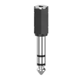 Produktbild: Hama Audio-Adapter, 3,5-mm-Klinken-Kupplung - 6,3-mm-Klinken-Stecker, Audio- & Video-Kabel
