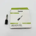 Produktbild: Hama Audio Adapter 3,5 mm Klinke auf 6,3 mm Klinke Stecker