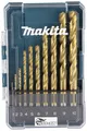 Produktbild: Makita D-72849 Spiralbohrer-Set 1 mm, 2 mm, 3 mm, 4 mm, 5 mm, 6 mm, 7 mm, 8 mm, 9 mm, 10mm 1St.