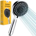 Produktbild: Duschkopf Wassersparend 5 Strahlarten, Hochdruck Duschkopf, Handbrause Duschk...