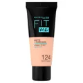 Produktbild: Maybelline New York Fit me! Matte & Poreless Make-up Nr. 124 Soft Sand, 30 ml