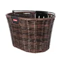 Produktbild: Klickfix Vorderrad Fahrrad Korb Structura Oval 39x24x28cm Braun Geflochten