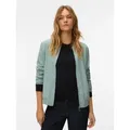 Produktbild: Bomberjacke »VMCOCO L/S BOMBER NOOS« in modisch kurzer Form, mit Stretch, Gr. L, Gray Mist, , 76986563-L