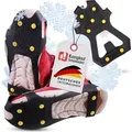 Produktbild: Schuh Spikes Eco Gr. M (38-40) Anti-Rutsch Schuhspikes Grödel - Ice Grips Schuhkrallen - rutschfeste Eisspikes für Schuhe und Stiefel - Antirutsc...