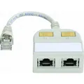 Produktbild: Telegärtner T-Adapter (RJ45, RJ45 (2x)) (J00029A0011)