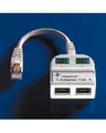 Produktbild: Telegärtner Karl Gärtner Token Ring-Splitter RJ-45 W bis M abgeschirmt Hellgrau (J00029A0011)