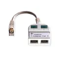 Produktbild: TELEGÄRTNER J00029A0011 T-Adapter Kat.5e, 2xToken Ring