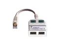 Produktbild: Telegärtner T-Adapter, Ausgang auf ISDN/ISDN Netzwerk-Panel