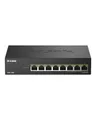 Produktbild: D-Link Multi-Gigabit Unmanaged PoE Switch 8-Port Power over Ethernet (DMS-108P/E)