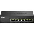 Produktbild: D-Link 8 ports 2.5G/MultiGig PoE Unmanaged Switch Metal (8 Ports) (DMS-108P/E)