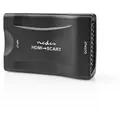Produktbild: Nedis VCON3461BK - Aktiver Videokonverter - Schwarz - Acrylnitril-Butadien-Styrol (ABS) - 1920 x 1080 Pixel - 720p - 1080p - 16:9