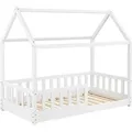 Produktbild: JUSKYS Kinderbett Marli_STR_OS (Weiß, 160 x 80 cm)