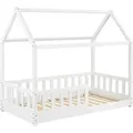 Produktbild: Juskys Kinderbett Marli 80 x 160 cm Weiß