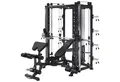 Produktbild: MAXXUS Multipresse 10.1 Kraftstation, Power Rack, Smith Machine, Multistation, Power Cage, (1-tlg), mit Hantelbank, Klimmzug, bis 300 kg, Dip-Station, Kabelzug, Latzug