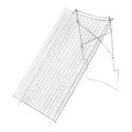 Produktbild: bellissa - Durchwurfsieb aus Stahl (Größe 100x60cm) – Garten & Kompostsieb für Erde, Sand, Boden, Kies & Schotter aus stabilem Metall – filtert Unkraut und Steine heraus – Ständer verstellba
