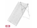 Produktbild: Bellissa Gartensieb Durchwurfgitter 100 x 60 cm 100 x 60 cm, Verzinkt