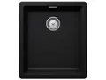 Produktbild: SCHOCK kompakte Küchenspüle 40,6 x 45,6 cm Greenwich N-100S Puro - CRISTADUR schwarze Granitspüle ohne Abtropffläche ab 45 cm Unterschrank-Breite
