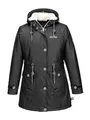 Produktbild: SCHIETWETTER Damen Regenjacke Goldfell Gerda, Friesennerz, Regenparka, Anorak, Regenmantel gefüttert, wasserdicht, Winddicht